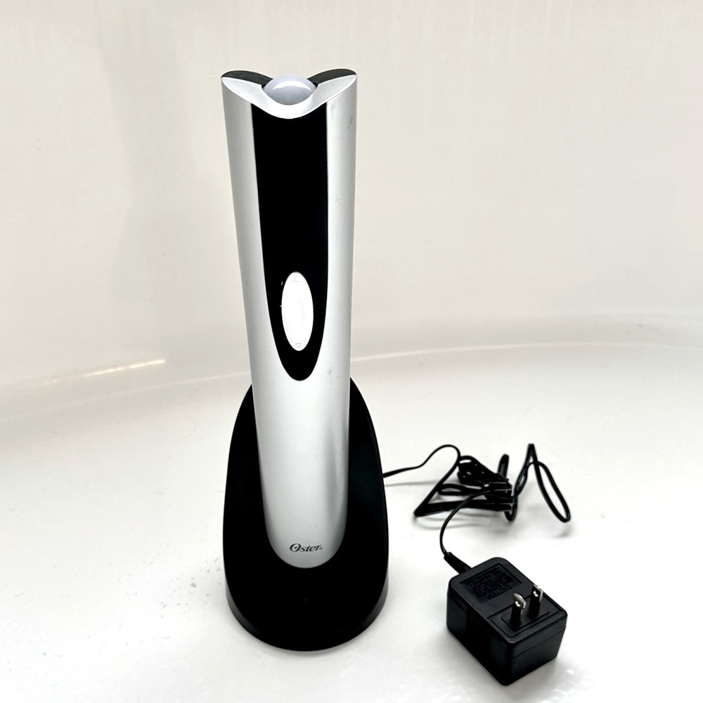 Oster brand electric wine bottle opener.